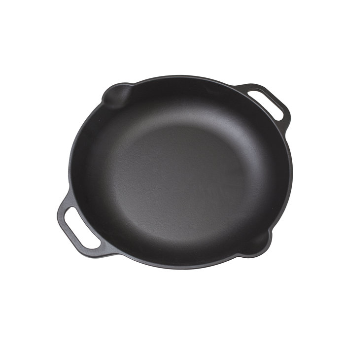 Victoria Cast Iron Non Stick 13'' Specialty Pan & Reviews Wayfair